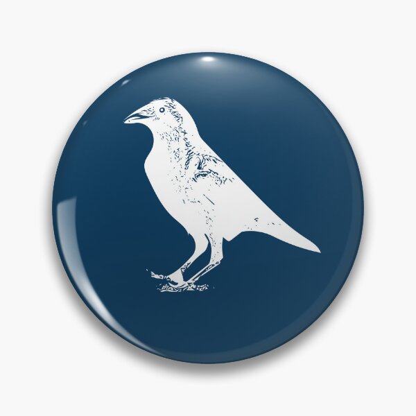 Item preview, Torresian Australian Crow White Design  designed and sold by designsasstultd.