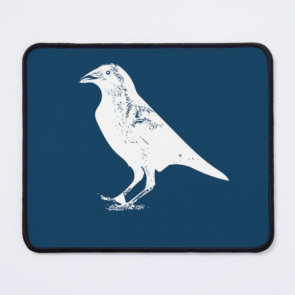 Item preview, Torresian Australian Crow White Design  designed and sold by designsasstultd.