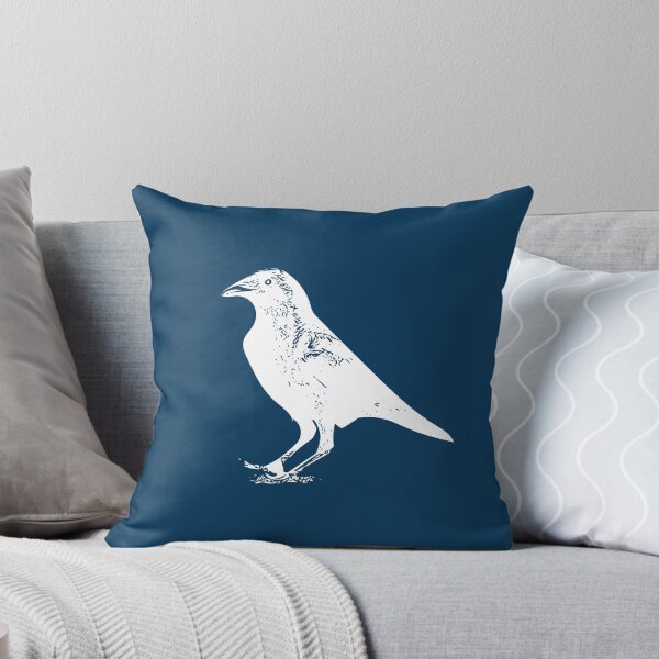 Item preview, Torresian Australian Crow White Design  designed and sold by designsasstultd.