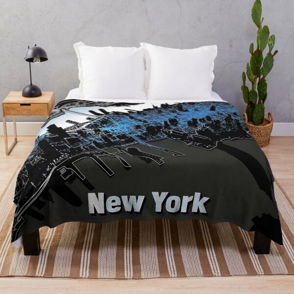 Item preview, Minimalist New York Map designed and sold by nomiraclehere.