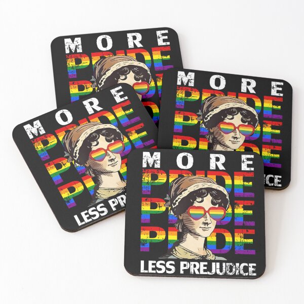 Item preview, More Pride Less Prejudice Pride Month designed and sold by FamousArtDesign.