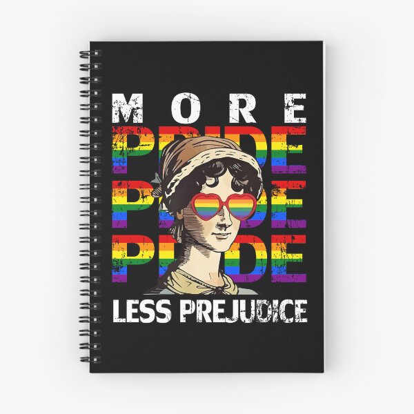 Item preview, More Pride Less Prejudice Pride Month designed and sold by FamousArtDesign.