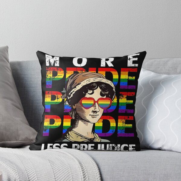 Item preview, More Pride Less Prejudice Pride Month designed and sold by FamousArtDesign.