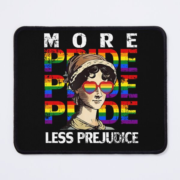 Item preview, More Pride Less Prejudice Pride Month designed and sold by FamousArtDesign.