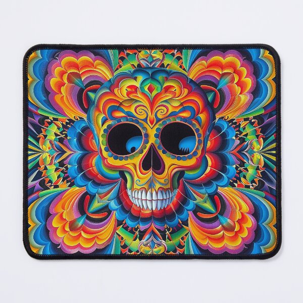 Item preview, Psychedelic skull  designed and sold by ErikFQ.