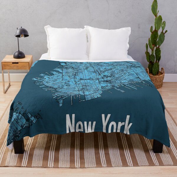 Item preview, Minimalist New York Map designed and sold by nomiraclehere.