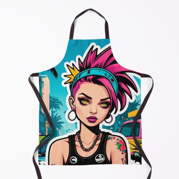 Item preview, Tropical Punk Girl designed and sold by MadnessEnvelope.