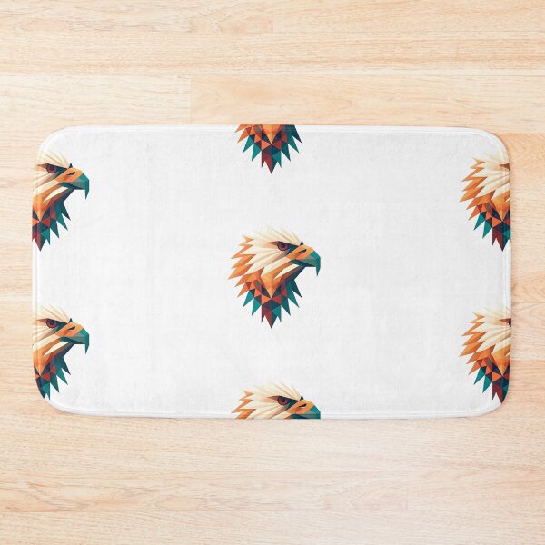 Item preview, Geometric minimalist logo of eagle on the transparent background designed and sold by MiraCleAI.