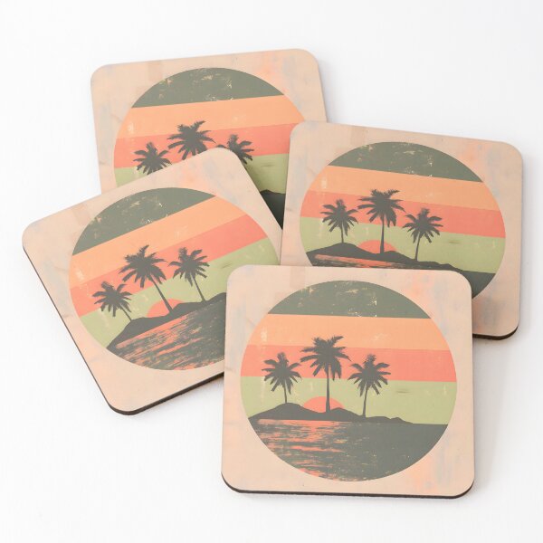 Item preview, Jamaican Paradise: Vintage Sunset Escape designed and sold by AI-Only Creations.
