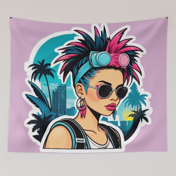 Item preview, Hot Girl Summer Punk Girl designed and sold by MadnessEnvelope.