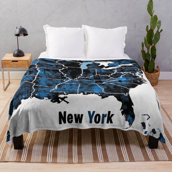 Item preview, Minimalist New York Map designed and sold by nomiraclehere.