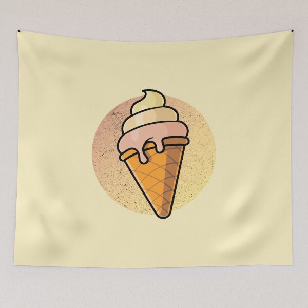 Item preview, Yellow Banana Ice Cream Cone designed and sold by everything4eva.
