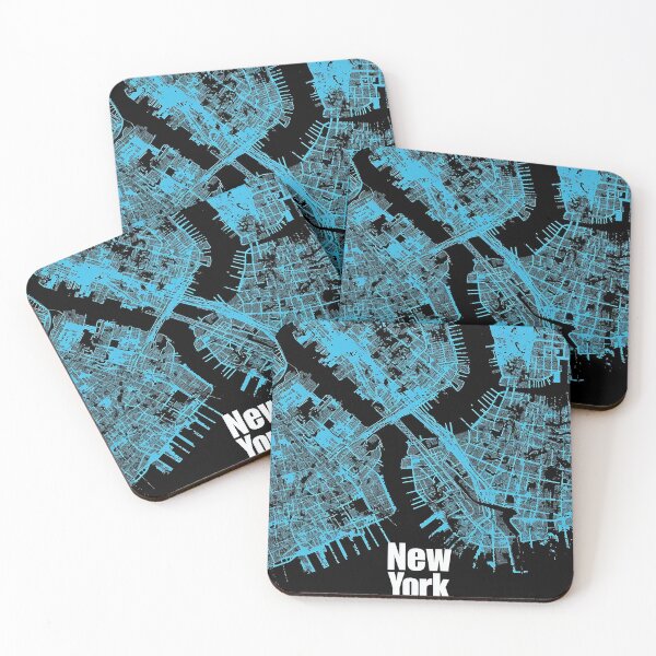 Item preview, Minimalist New York Map designed and sold by nomiraclehere.