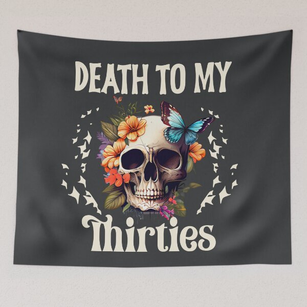 Item preview, Death to my thirties 40th birthday  designed and sold by giftfromheart.