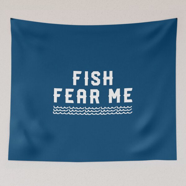 Item preview, Fish Fear Me #1 designed and sold by SalahBlt.