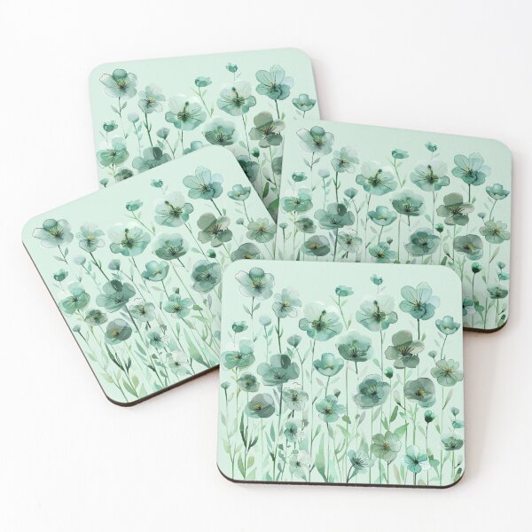 Item preview, Green Flowers designed and sold by Parn Promsuwan.
