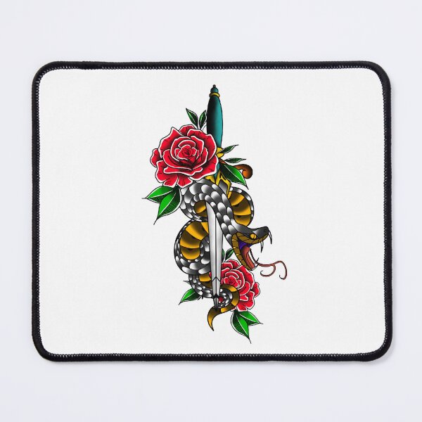 Item preview, Snake Rose and Dagger designed and sold by DyuDrawSmith.