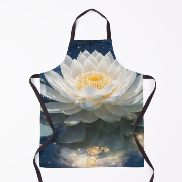 Item preview, White Lotus Flower designed and sold by Sadia Jannat.