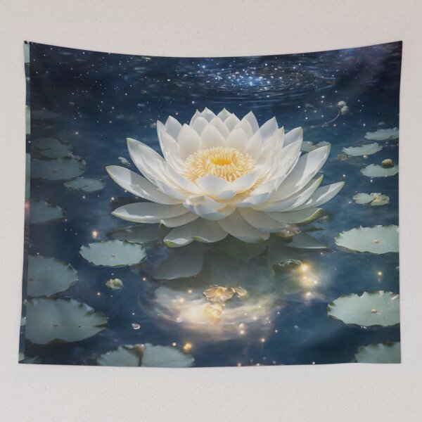 Item preview, White Lotus Flower designed and sold by Sadia  Jannat.