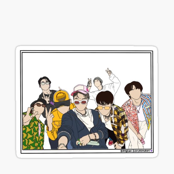 Artikel-Vorschau von BTS (Bangtan Sonyeondan), designt und verkauft von anneartchive.