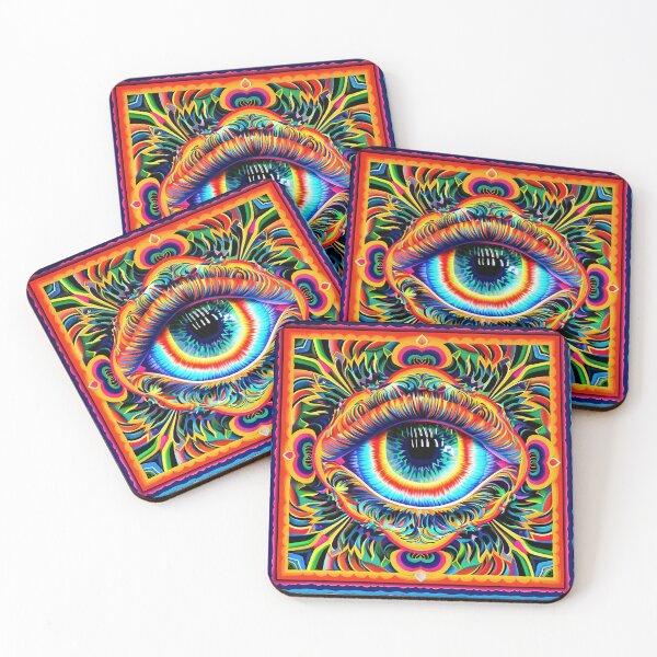 Item preview, Psychedelic eye 1 designed and sold by ErikFQ.