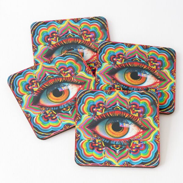 Item preview, Psychedelic eye 2 designed and sold by ErikFQ.