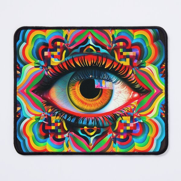 Item preview, Psychedelic eye 2 designed and sold by ErikFQ.