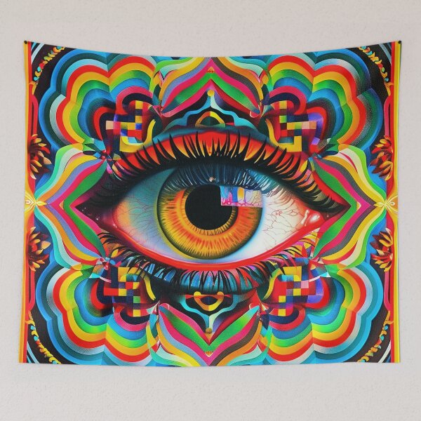 Item preview, Psychedelic eye 2 designed and sold by ErikFQ.