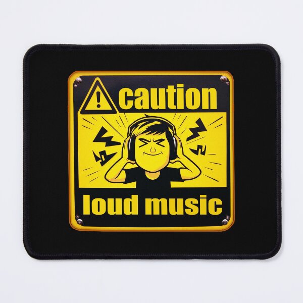 Item preview, Caution! loud music designed and sold by Gnfree.