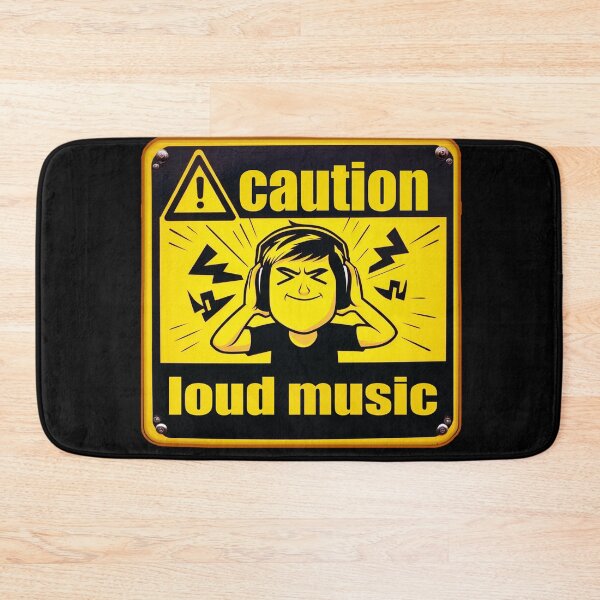 Item preview, Caution! loud music designed and sold by Gnfree.