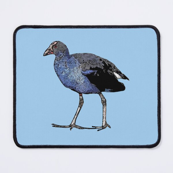 Item preview, Australasian Swamphen Pūkeko Black Alternate Design designed and sold by designsasstultd.