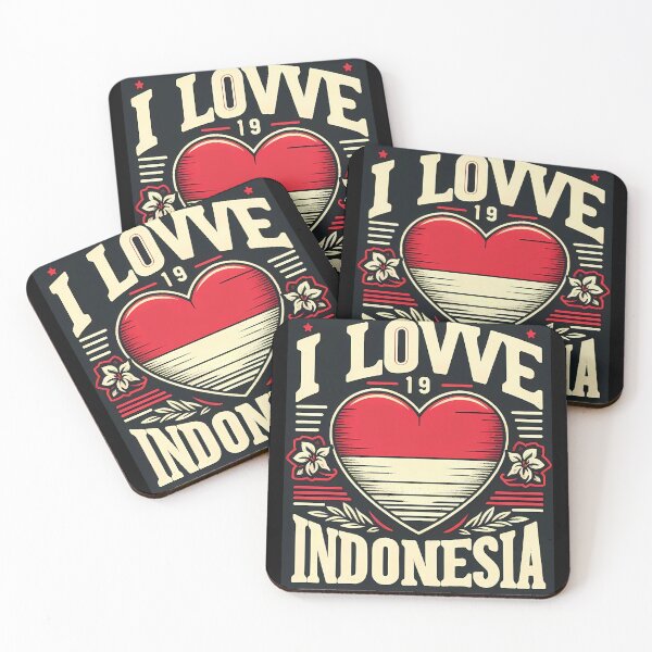 Item preview, I Love Indonesia Design designed and sold by fambrostore.