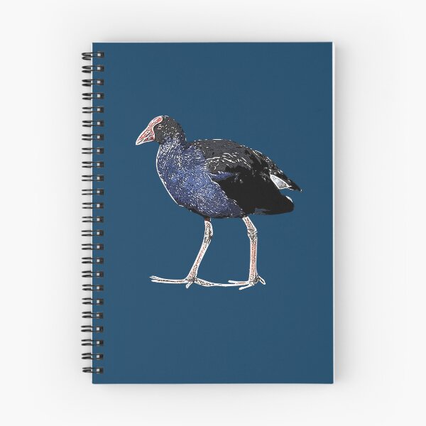 Item preview, Australasian Swamphen Pūkeko White Alternate Design  designed and sold by designsasstultd.