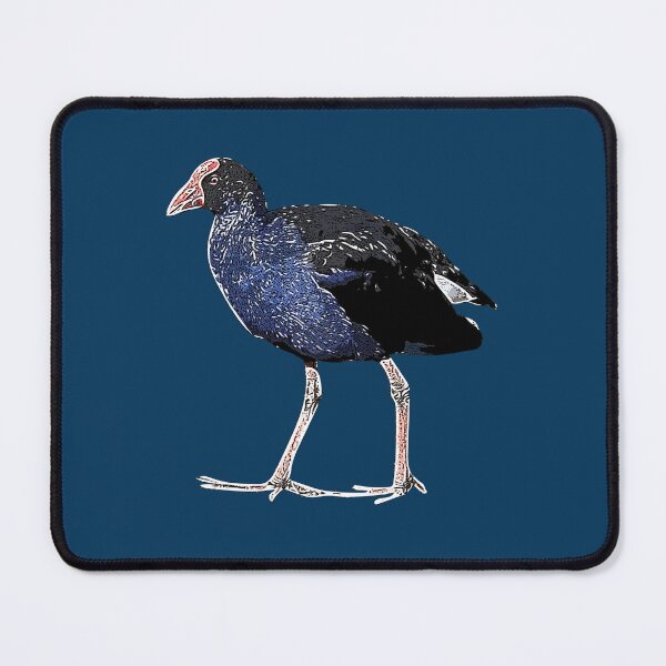 Item preview, Australasian Swamphen Pūkeko White Alternate Design designed and sold by designsasstultd.