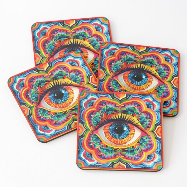 Item preview, Psychedelic eye 4 designed and sold by ErikFQ.