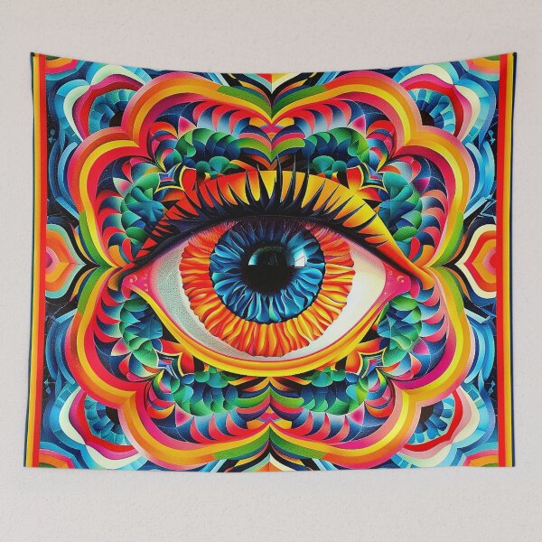 Item preview, Psychedelic eye 4 designed and sold by ErikFQ.