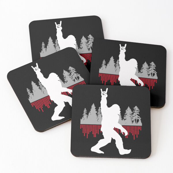 Item preview, Bigfoot Rocker Rock n Roll Bassquatch Sasquatch Believers designed and sold by MorningTeeNmore.