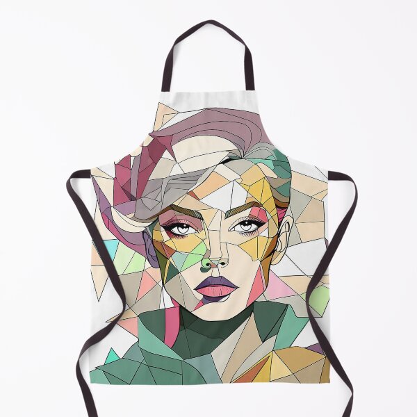 Item preview, Geometric Portrait of a Woman  designed and sold by AutoPics.