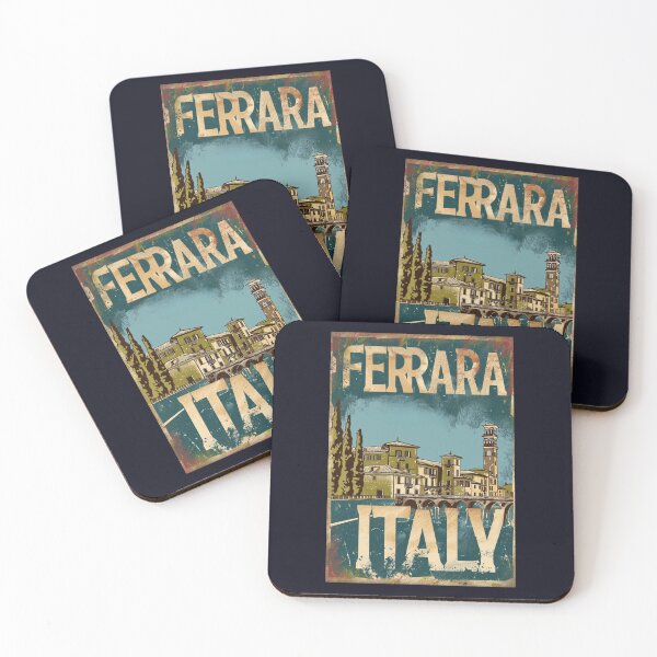 Item preview, A Vintage Travel Illustration of Ferrara - Italy designed and sold by GoodOldVintage.