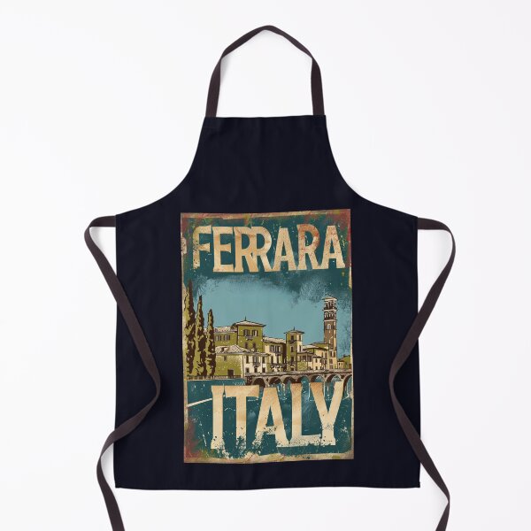 Item preview, A Vintage Travel Illustration of Ferrara - Italy designed and sold by GoodOldVintage.