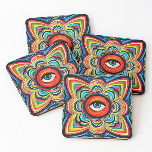 Item preview, Psychedelic eye 5 designed and sold by ErikFQ.