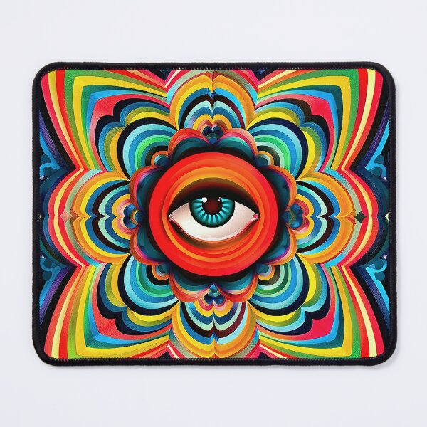 Item preview, Psychedelic eye 5 designed and sold by ErikFQ.