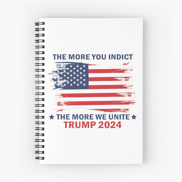 Item preview, The More You Indict The More We Unite MAGA Trump  designed and sold by anaotradnova.