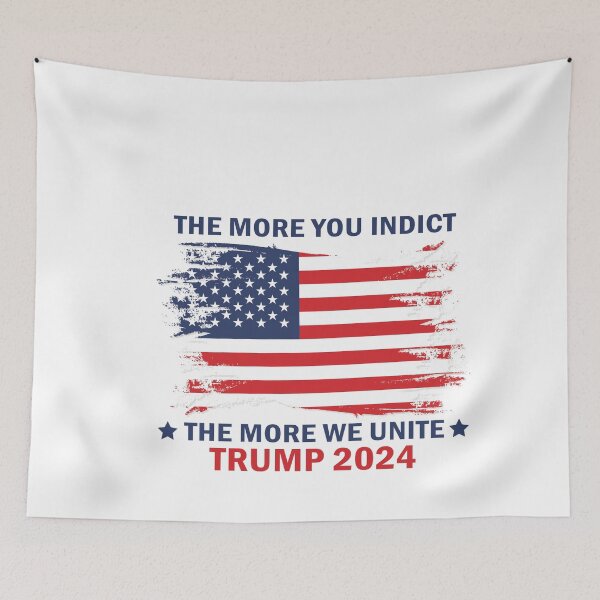 Item preview, The More You Indict The More We Unite MAGA Trump  designed and sold by anaotradnova.