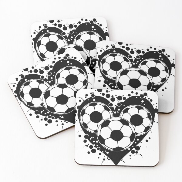 Item preview, soccer heart designed and sold by jkrphoto.