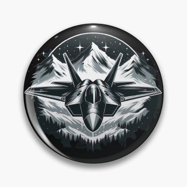 Item preview, F-22 in snowy mountains  designed and sold by BeztProductz.