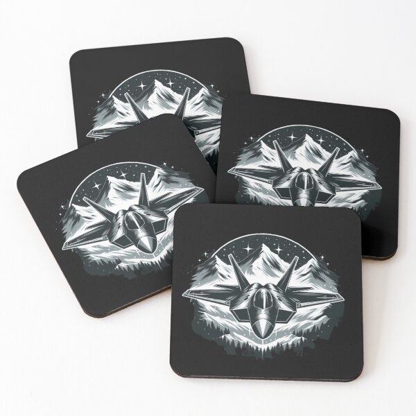 Item preview, F-22 in snowy mountains  designed and sold by BeztProductz.