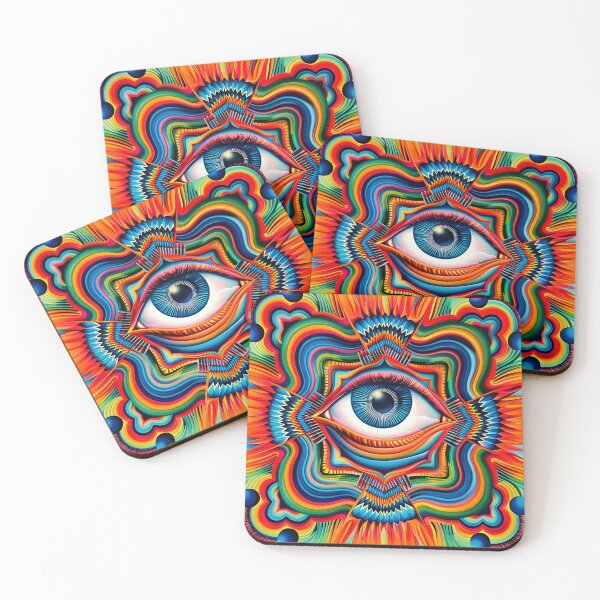 Item preview, Psychedelic eye 6 designed and sold by ErikFQ.