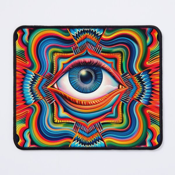Item preview, Psychedelic eye 6 designed and sold by ErikFQ.