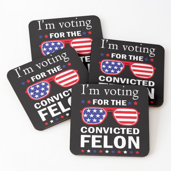 Item preview, I'm Voting For The Convicted Felon Funny Pro Trump 2024 designed and sold by anaotradnova.